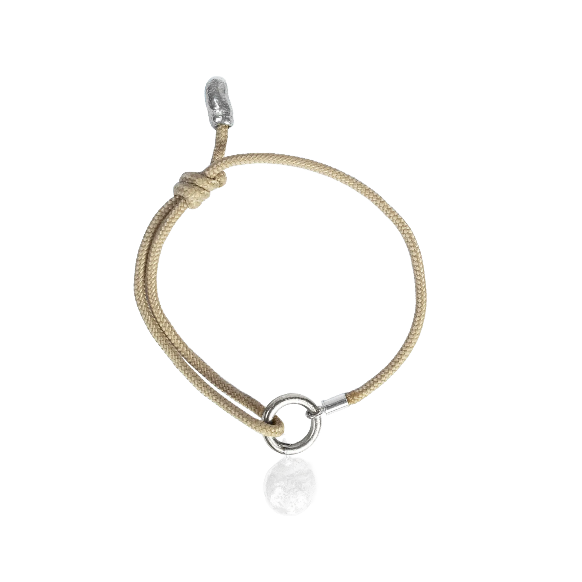 Tan silver band
