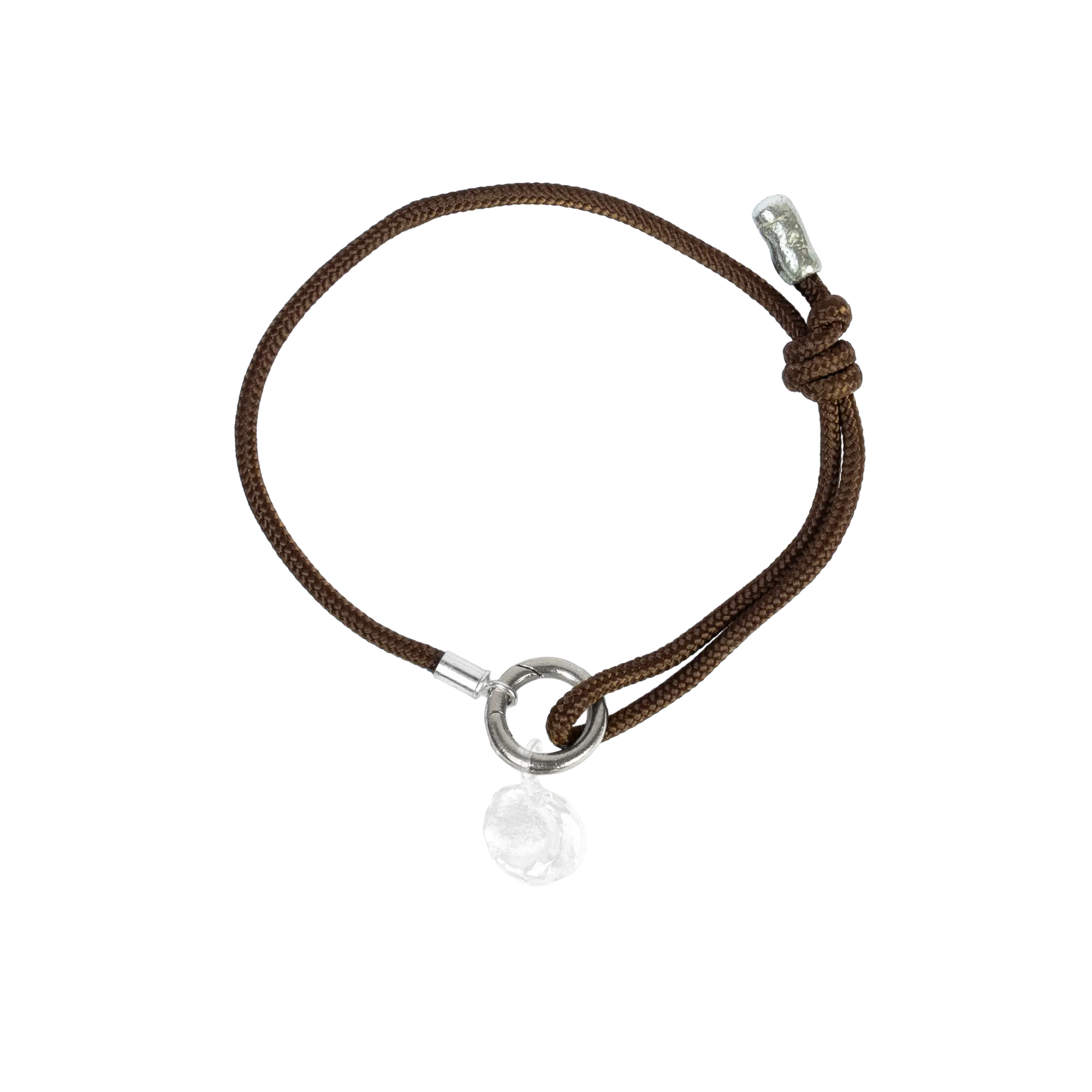 Chocolate silver band